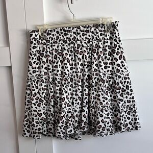 Mud Pie Skirt animal print